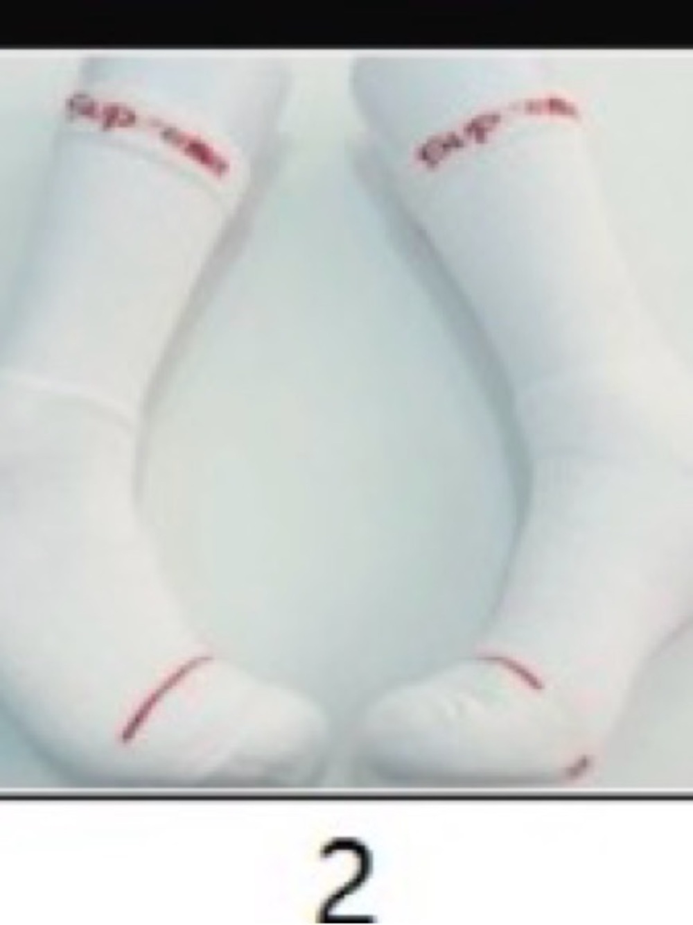Men's White Athletic Crew Socks supreme